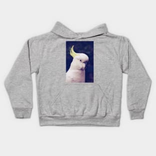 Sulfur Crested Cockatoo Kids Hoodie